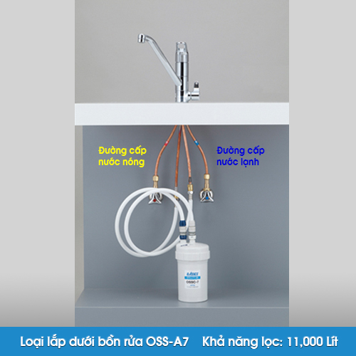 Máy Lọc Nước Lắp Dưới Bồn Rửa OSS-A7